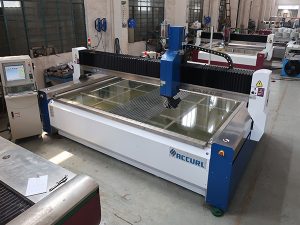 2000 * 1500mm 380 mpa λειαντικά σκληρυμένο και πολυστρωματικό γυαλί υψηλής πίεσης CNC μηχανή κοπής με ψεκασμό νερού