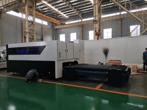 CNC 500W κοπής ινών κοπής μηχανή πολλαπλών λειτουργιών φύλλο και σωλήνα μεταλλικών ινών λέιζερ κοπής