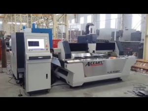 Fiber 500W CNC λέιζερ κοπής μηχανή για φύλλο 6mm ήπια χάλυβα, από ανοξείδωτο χάλυβα, χαλκό, ορείχαλκο